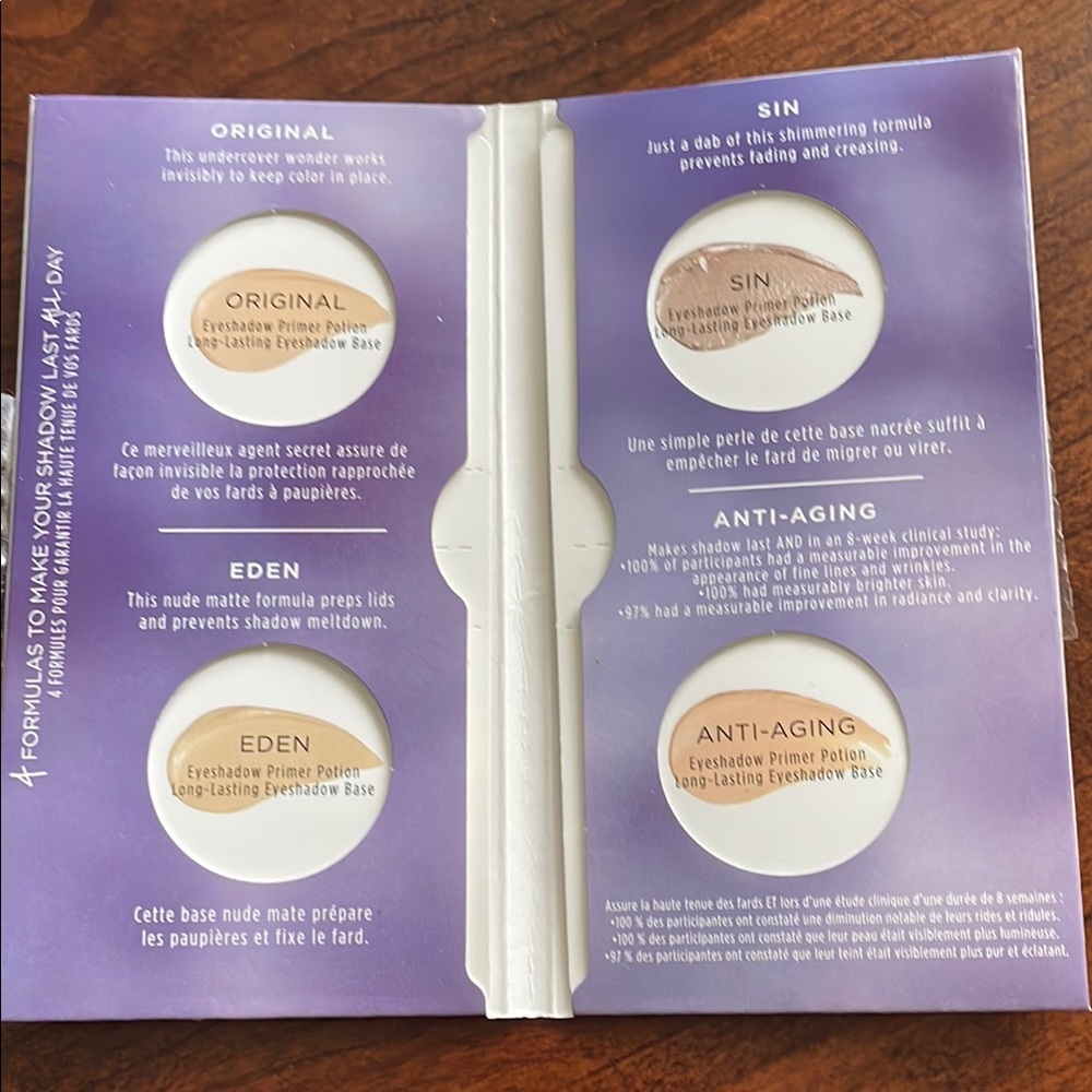 Urban Decay Cream Eye Primer 4 colors